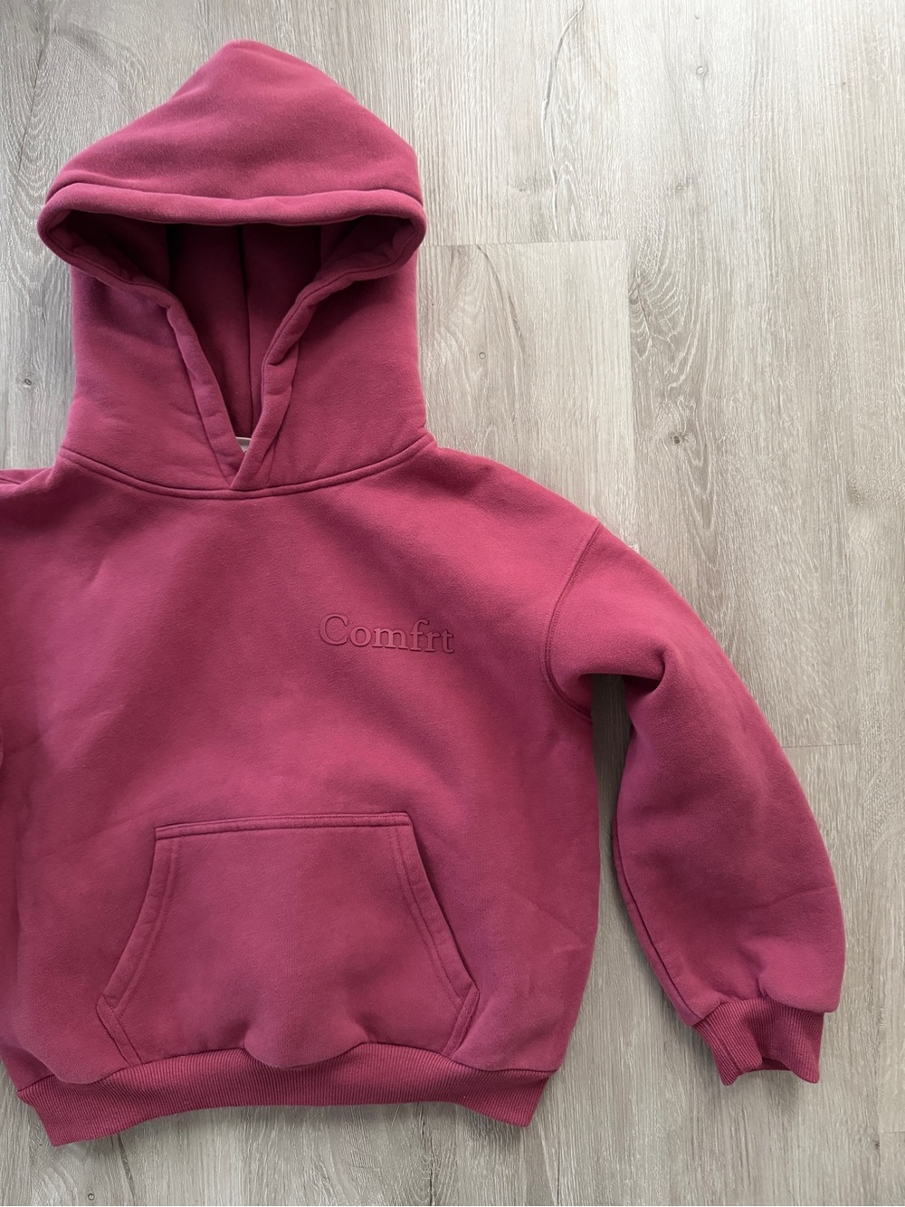 COMFRT Kids Hoodie Maroon Large